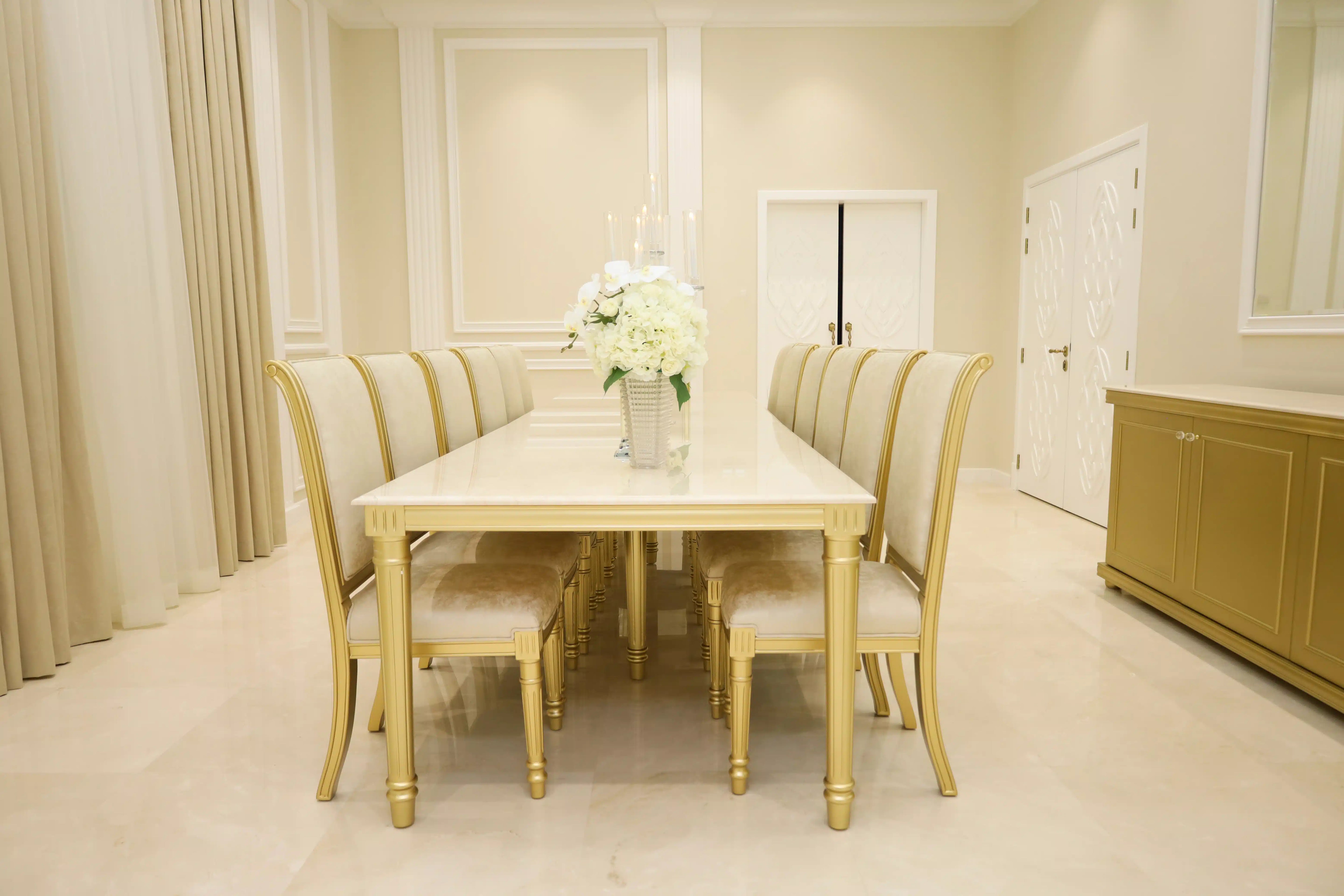 Al Rahmania Dining Table Project by IDT Furniture