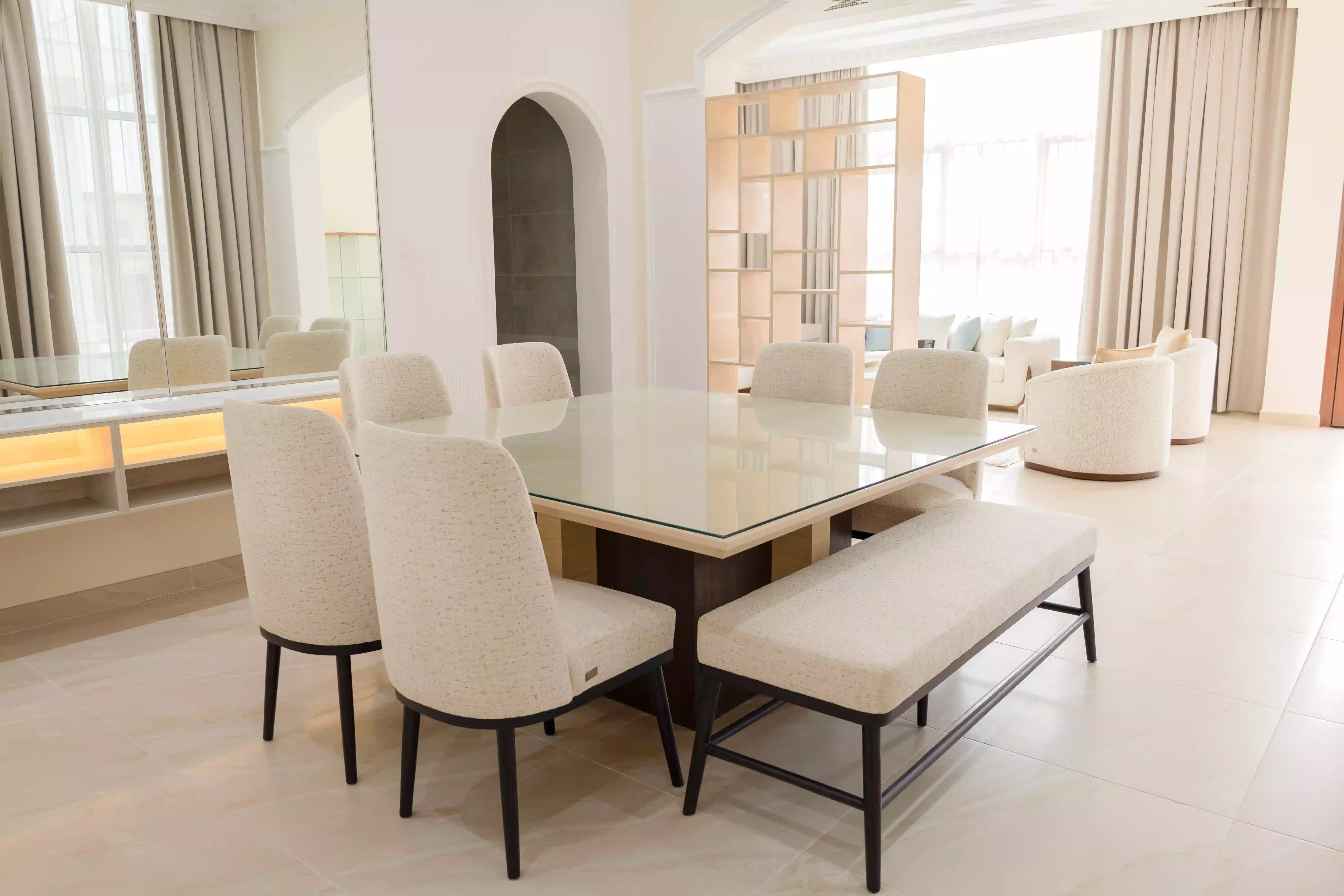 Al Seyouh Dining Table Project by IDT Furniture
