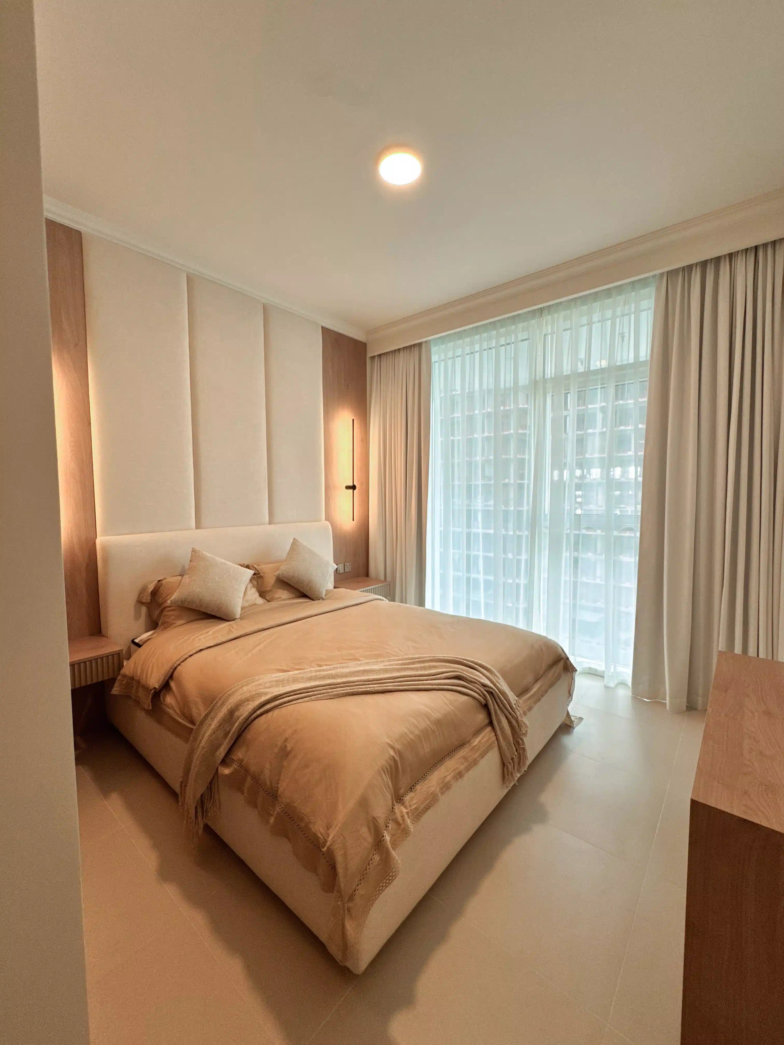 Beachfront Dubai Bedroom Project by IDT Furniture