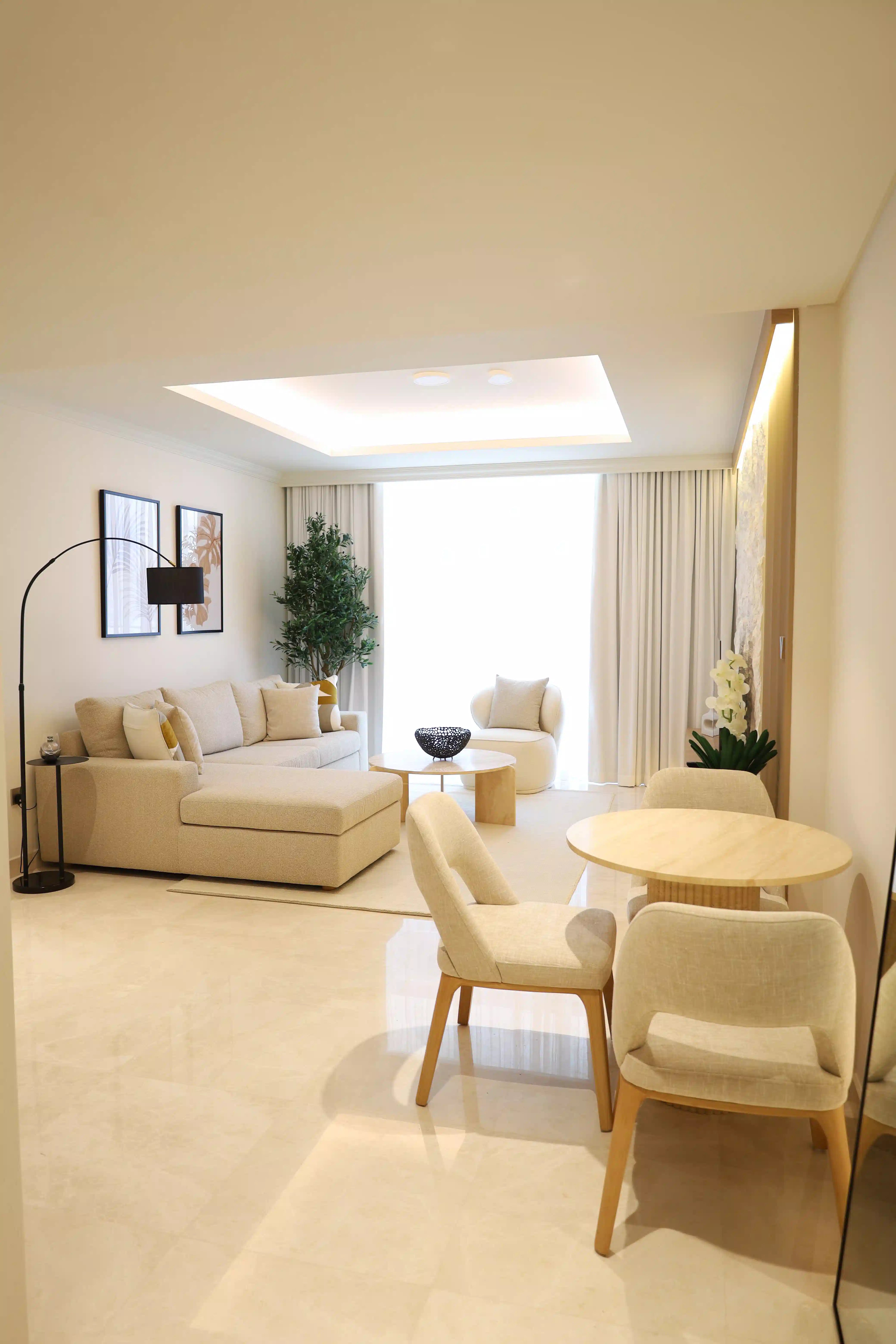 Beachfront Dubai Dining Table Project by IDT Furniture
