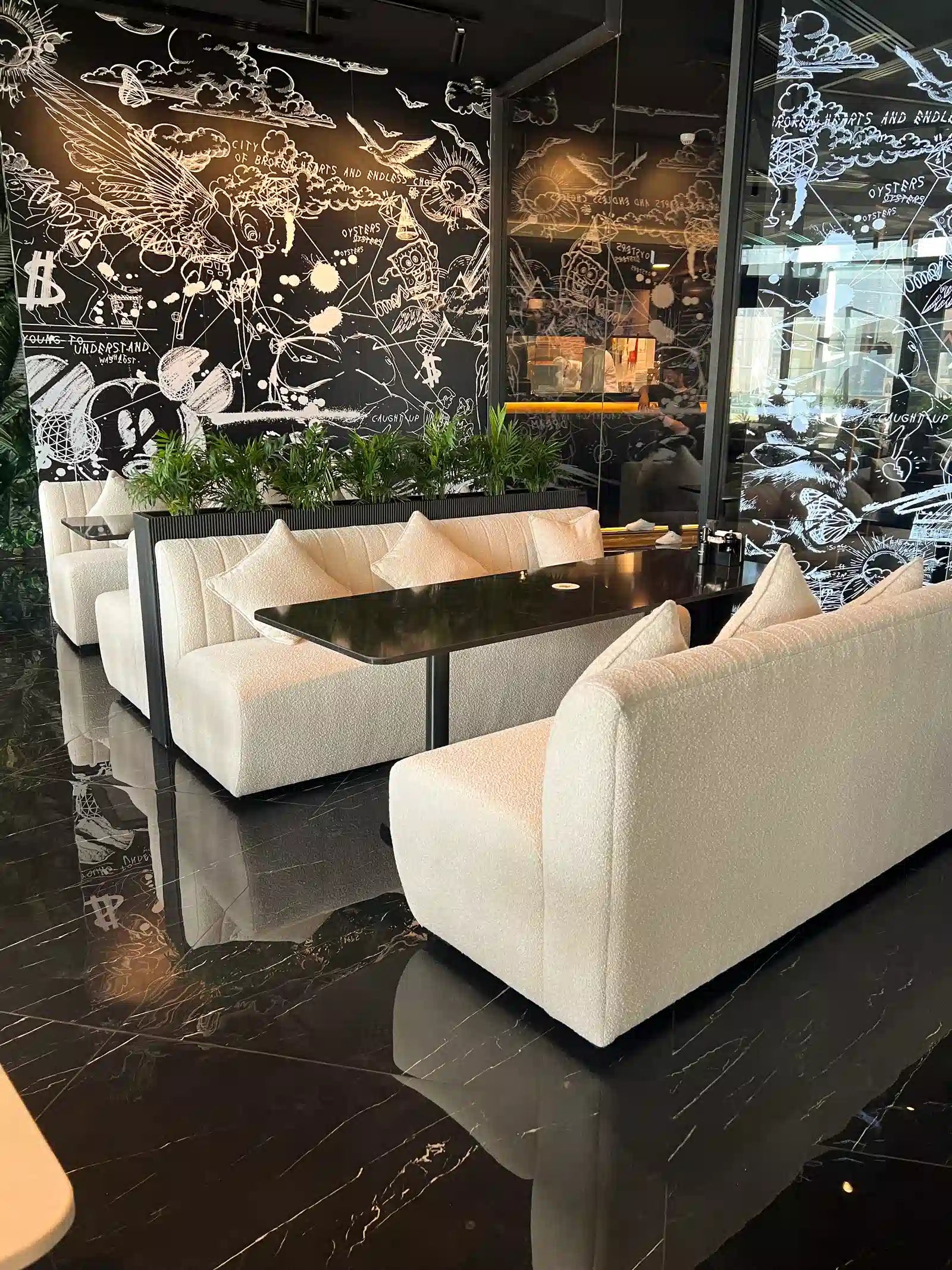 Amaya Café Dubai Mall Project by IDT Furniture