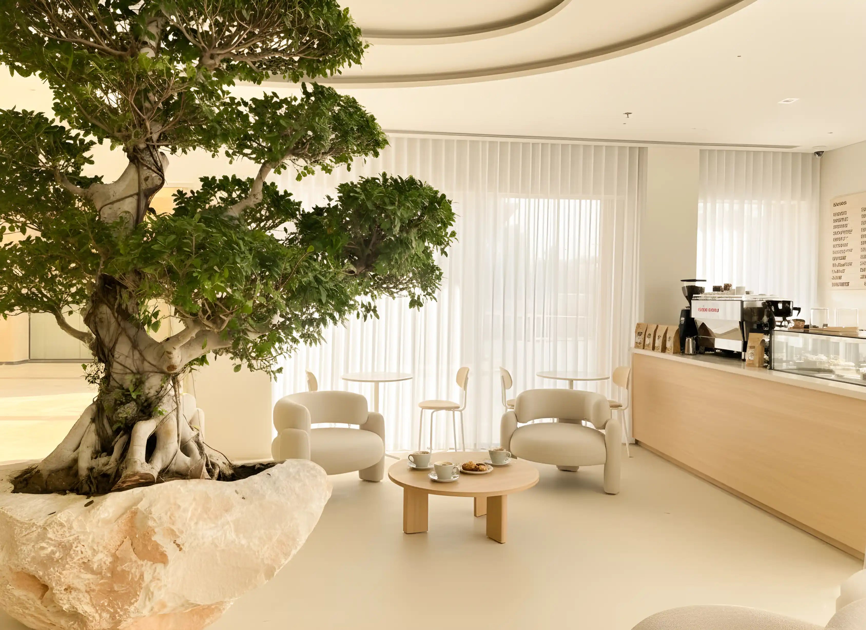 Sadeen Café Project by IDT Furniture