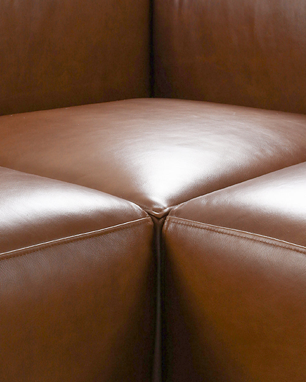 Santino Genuine Leather L-Shape Sofa IDT