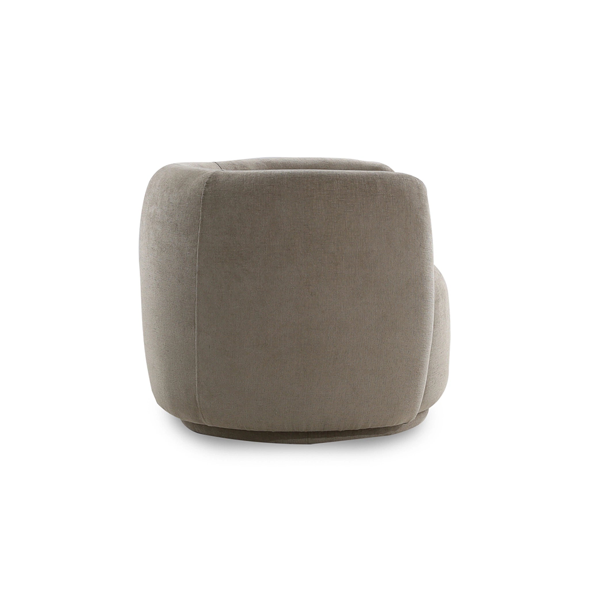Gray cushion on a white background