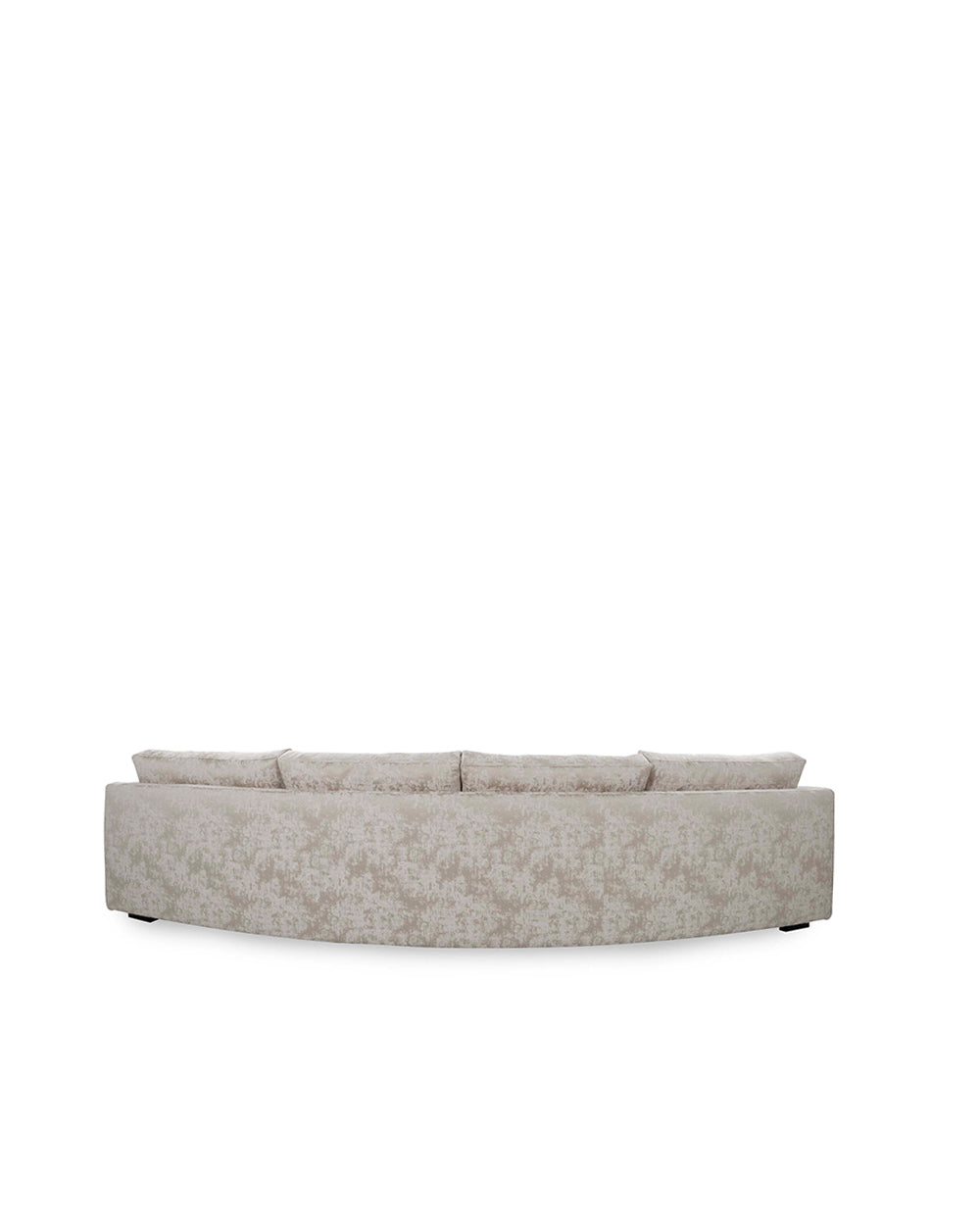 Gray sofa on a white background