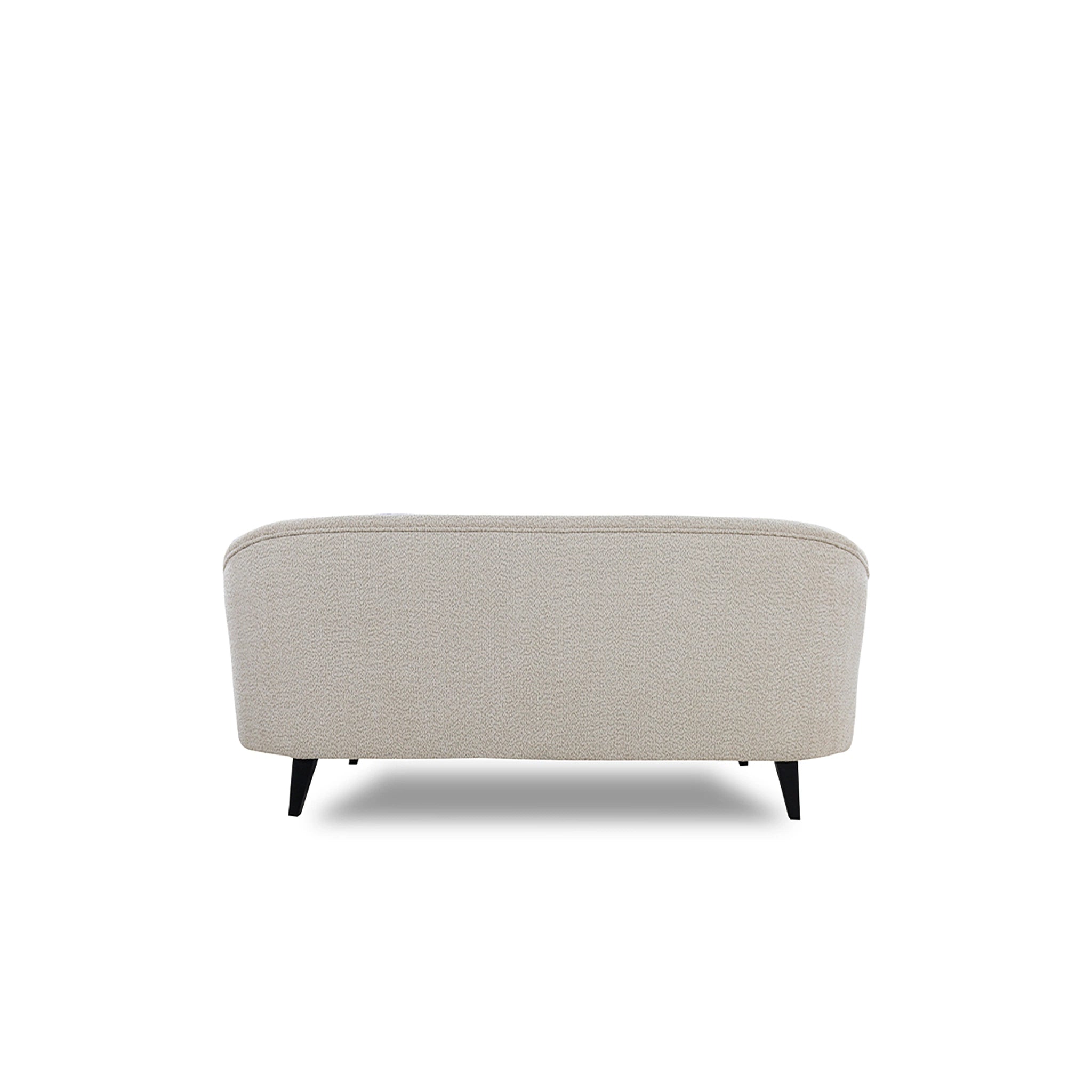 Beige sofa on a white background