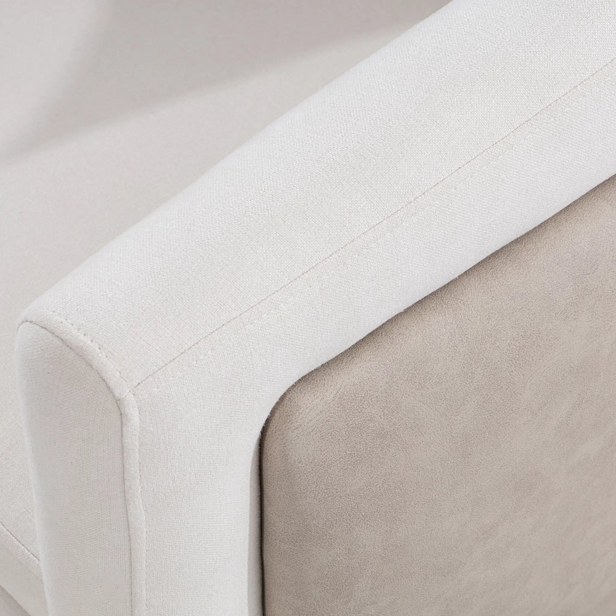 Close-up of a textured fabric surface with a subtle pattern