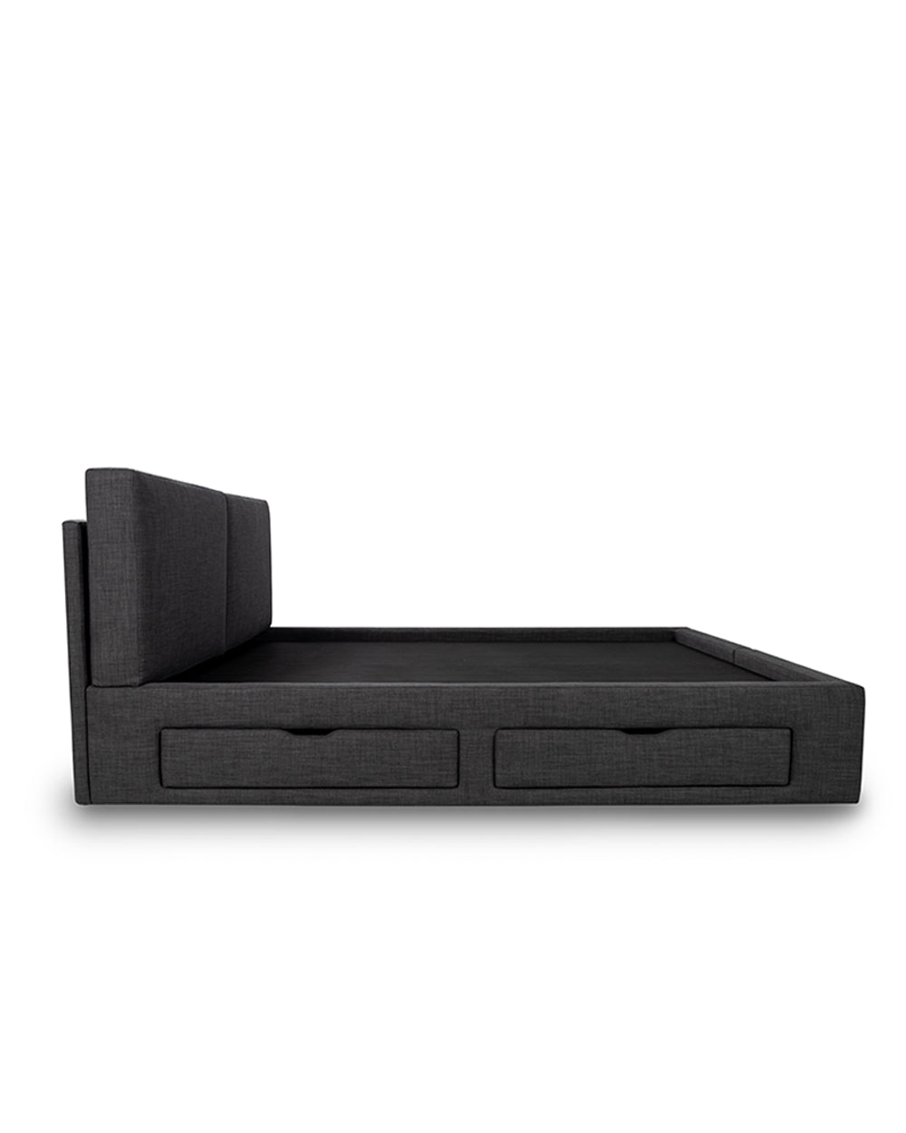 NoirHaven Storage  Bed