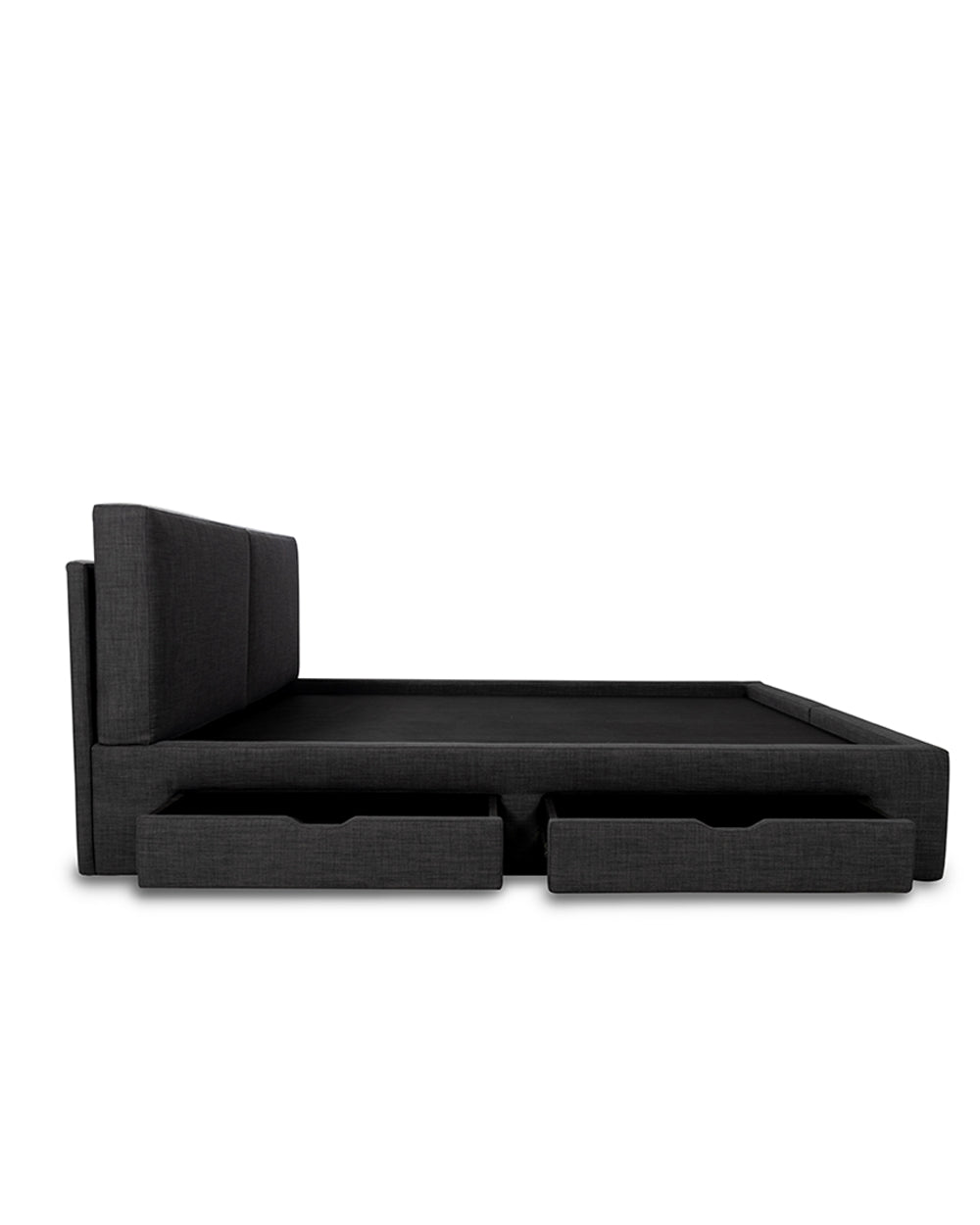 NoirHaven Storage  Bed