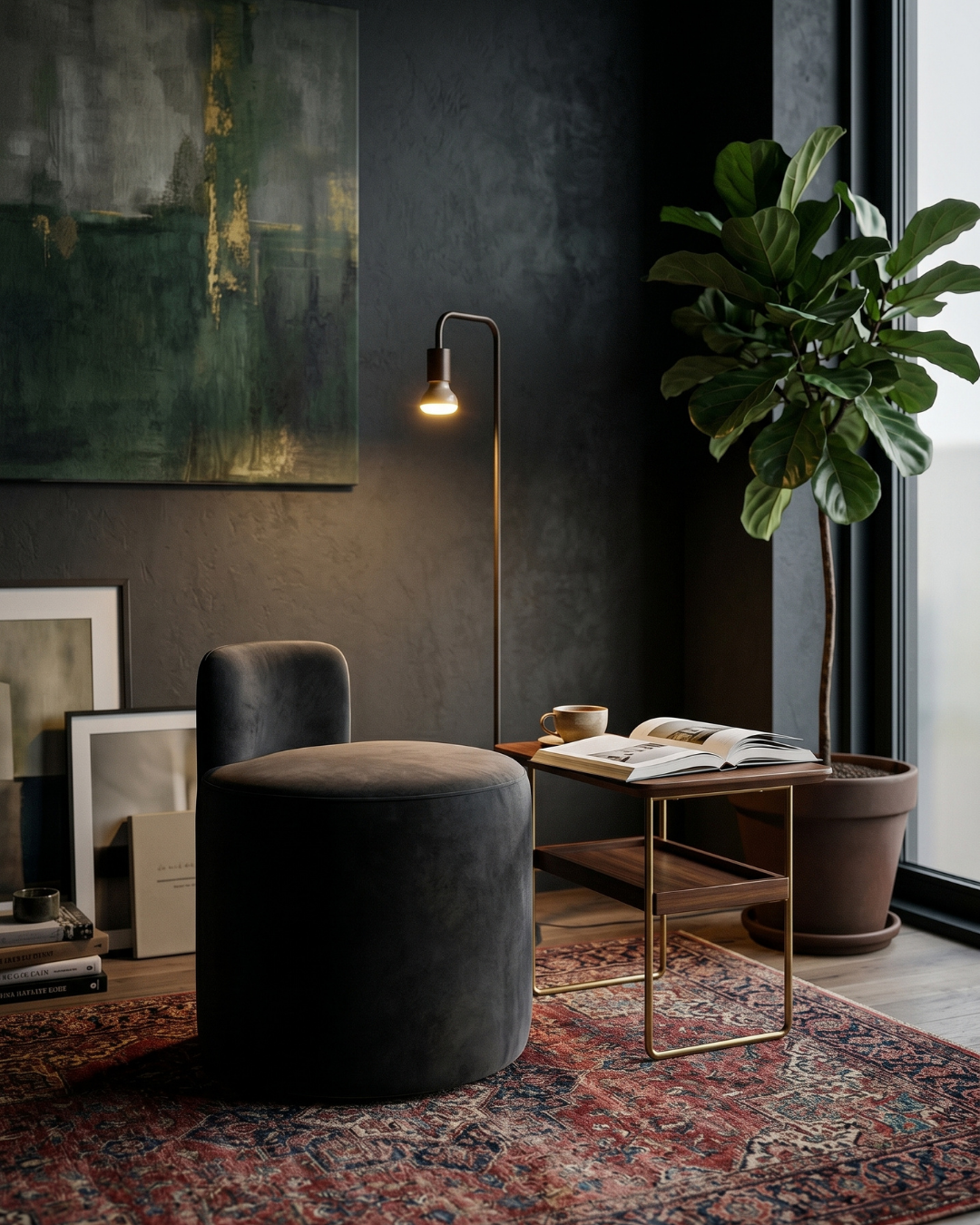 COLVERO Accent Pouf IDT