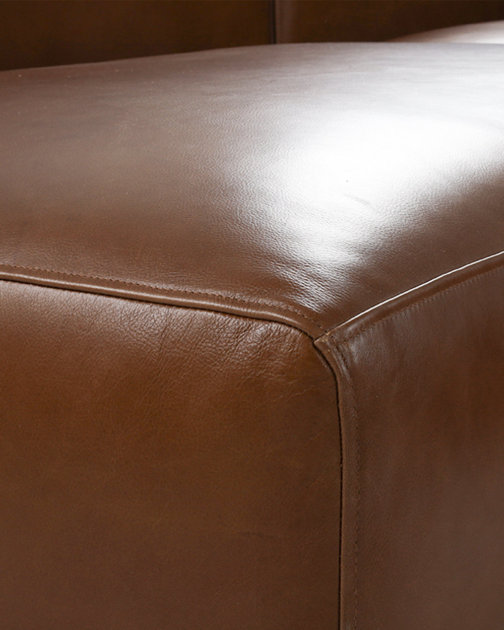 Santino Genuine Leather L-Shape Sofa IDT