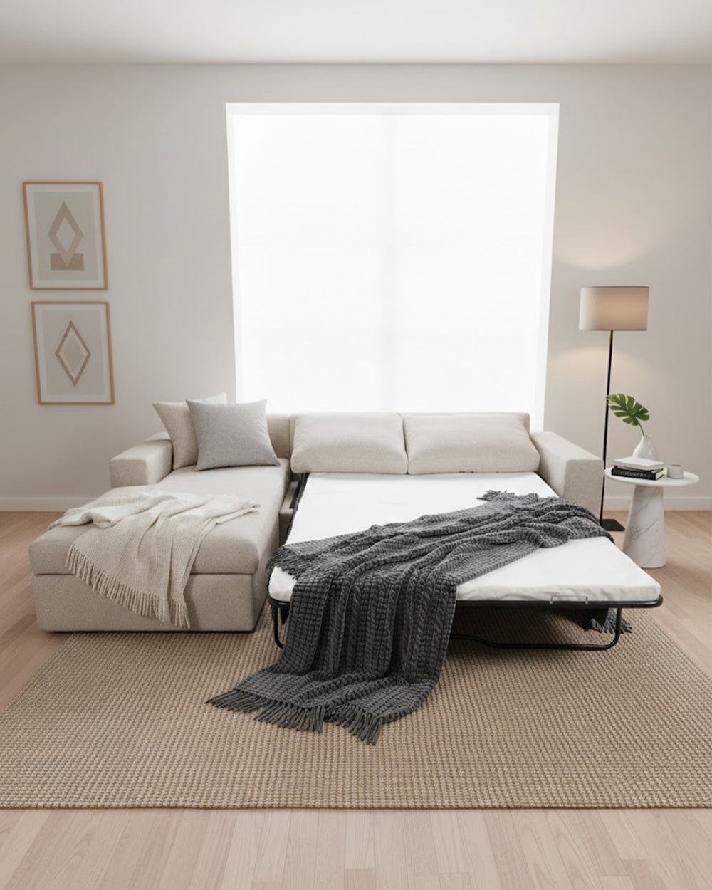 NOVA L-Shaped Sofa Bed IDT
