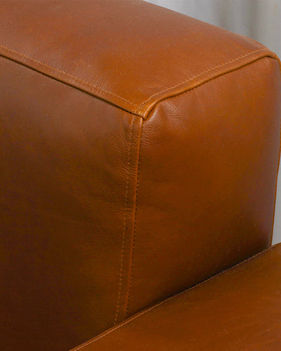Santino Genuine Leather L-Shape Sofa IDT