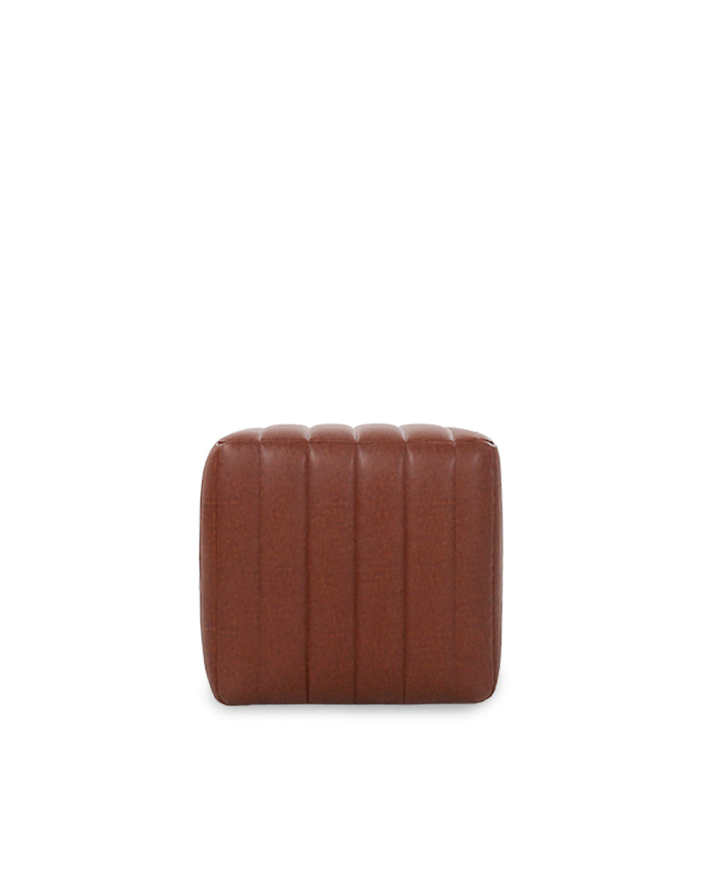 CUBEN Leather Pouf IDT