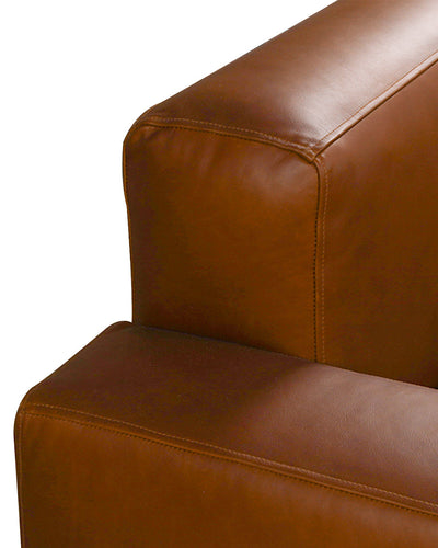 Santino Genuine Leather L-Shape Sofa IDT