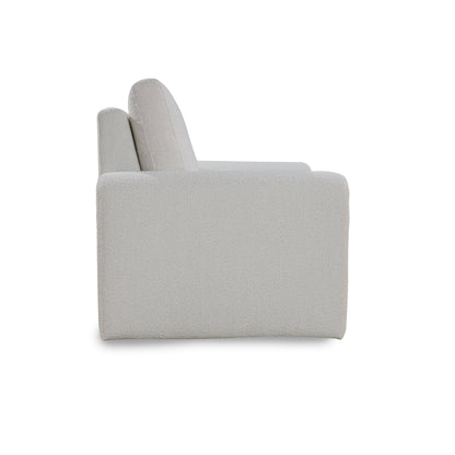 Gray sofa on a white background