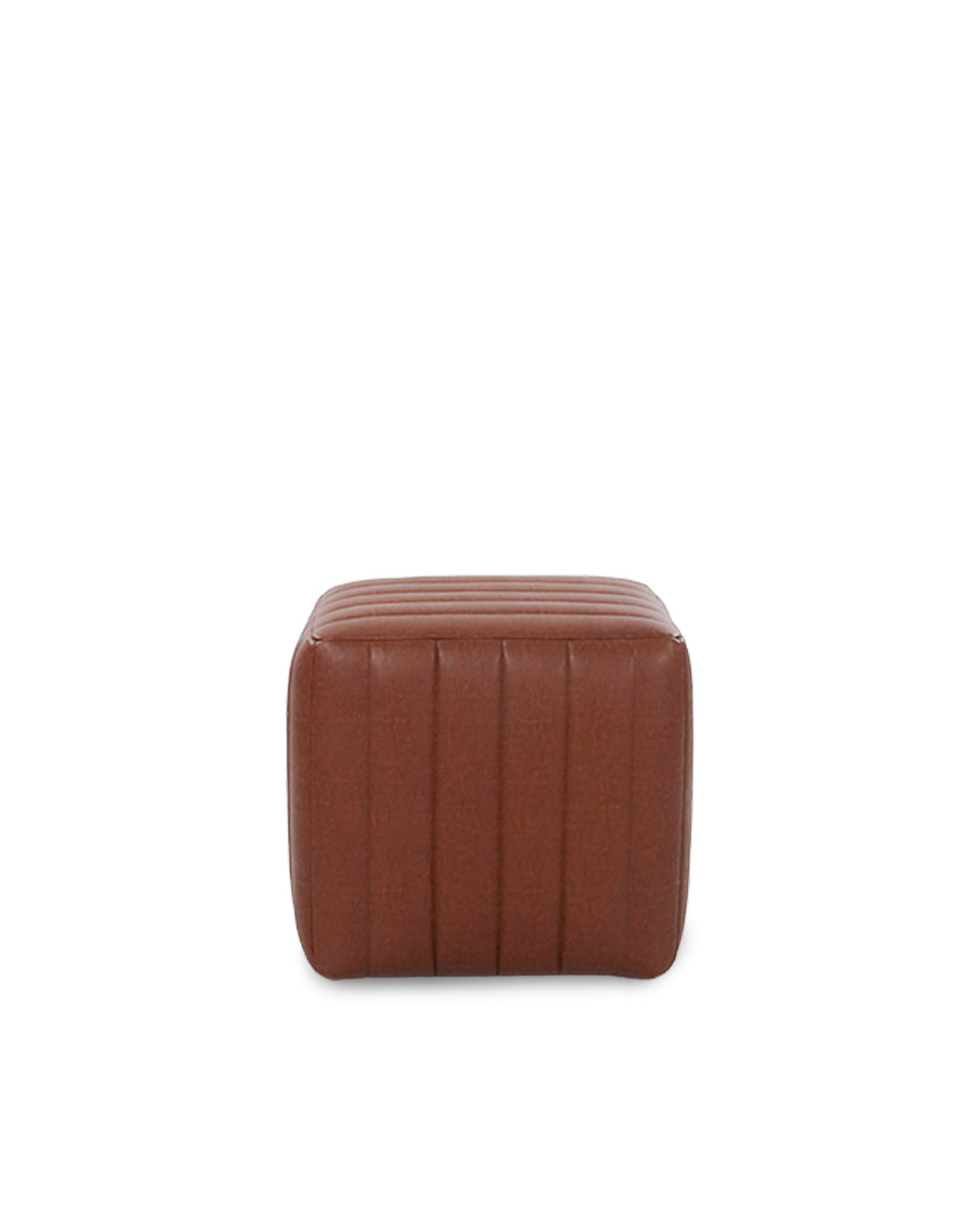CUBEN Leather Pouf IDT