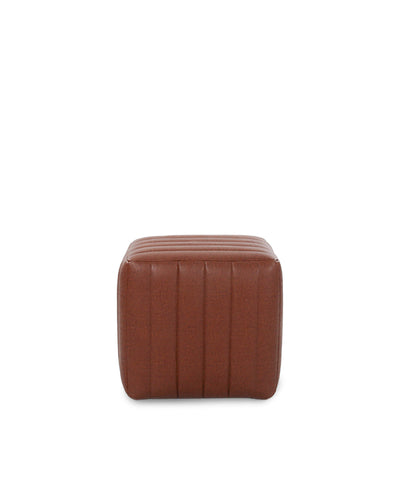 CUBEN Leather Pouf IDT