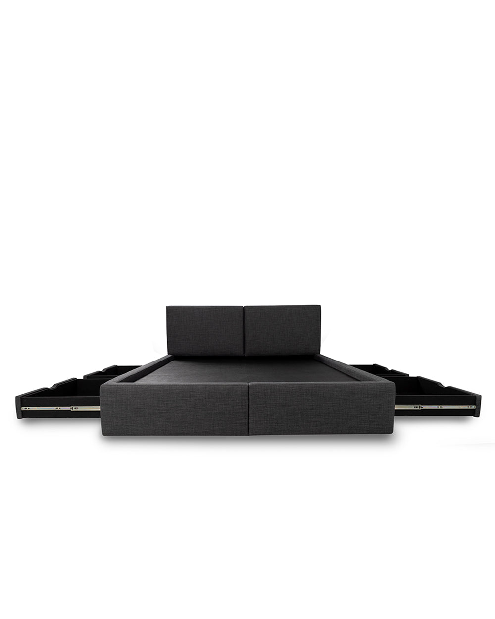 NoirHaven Storage  Bed