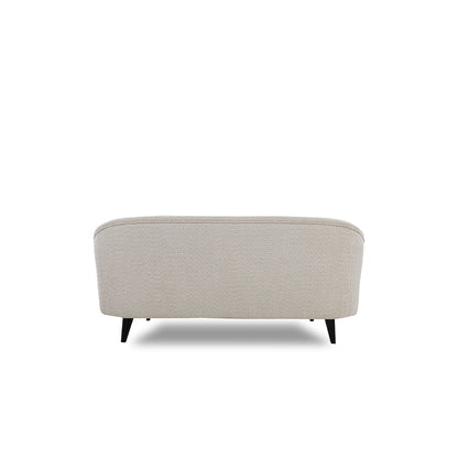 Beige sofa on a white background