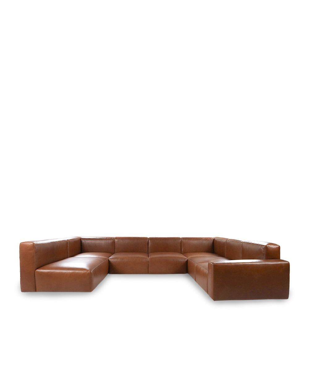Santino Genuine Leather L-Shape Sofa IDT