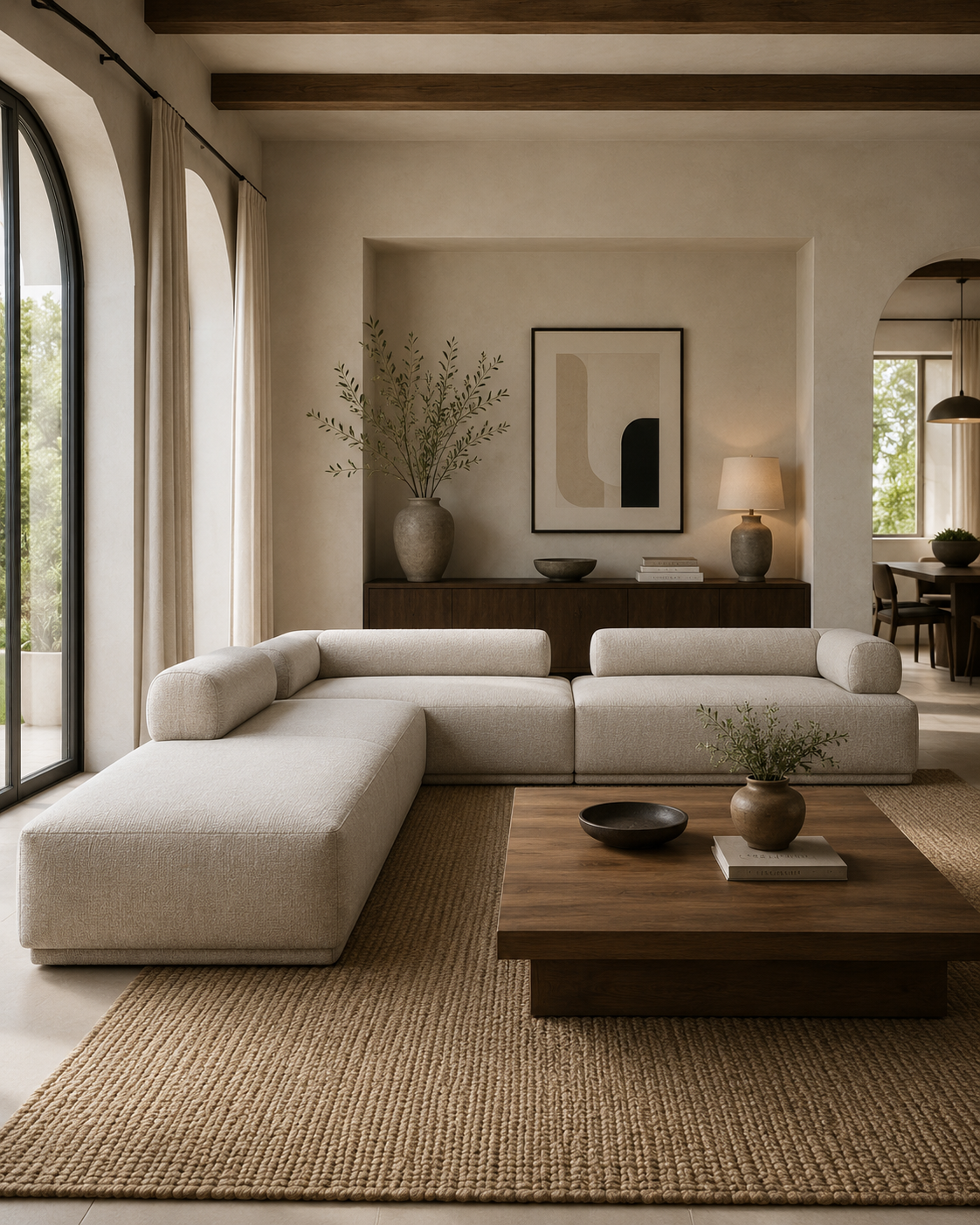 SERENO L-SHAPED SOFA IDT