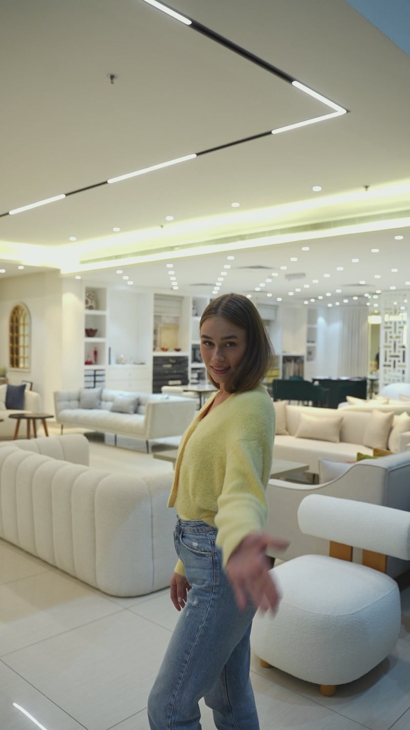 a video of a women showing IDT Store
